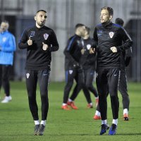 Trening hrvatske nogometne reprezentacije