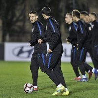 Trening hrvatske nogometne reprezentacije