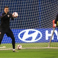 Hrvatska nogometna reprezentacija; trening na Maksimiru uoči Azerbajdžana
