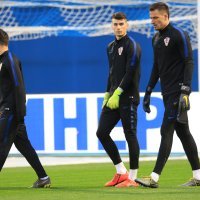 Hrvatska nogometna reprezentacija; trening na Maksimiru uoči Azerbajdžana
