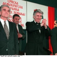 Aleksa Buha, Radovan Karadžić i Momčilo Krajišnik