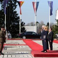 Predsjednica Republike Hrvatske Kolinda Grabar-Kitarović primila je predsjednika Saveze Republike Njemačke Franka-Waltera Steinmeiera