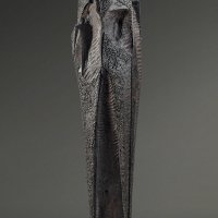 Skulptura - II, 1958., drvo i željezo, 172,5 x 42 x 33 cm