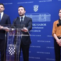 Davor Bernardić, Arsen Bauk i Sabina Glasovac