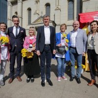 Zagreb: Brojne udruge u centru grada obilježile Međunarodni dan narcisa