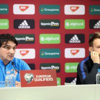 Konferencija za medije Dalića i Rakitića uoči utakmice s Mađarskom