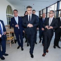 Andrej Plenković sastao se s načelnikom Krapinskih Toplica Ernestom Svazićem