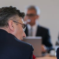 Andrej Plenković sastao se s načelnikom Krapinskih Toplica Ernestom Svazićem