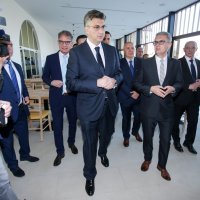 Andrej Plenković sastao se s načelnikom Krapinskih Toplica Ernestom Svazićem