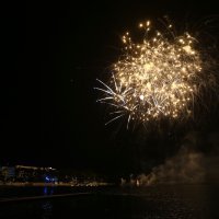 Vatromet na svadbenom slavlju Nike Perenčević i Emila Tedeschija