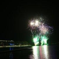 Vatromet na svadbenom slavlju Nike Perenčević i Emila Tedeschija