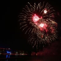 Vatromet na svadbenom slavlju Nike Perenčević i Emila Tedeschija