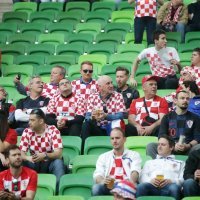 Navijači spremni za kvalifikacijsku utakmicu između Mađarske i Hrvatske