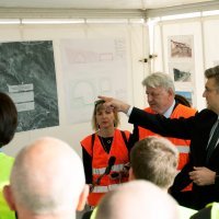 Andrej Plenković u obilasku željezničkog kontejnerskog terminala Brajdica