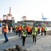 Andrej Plenković u obilasku željezničkog kontejnerskog terminala Brajdica