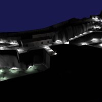 Rasvjeta na tvrđavi Klis