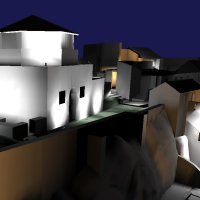 Rasvjeta na tvrđavi Klis