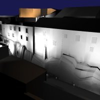 Rasvjeta na tvrđavi Klis