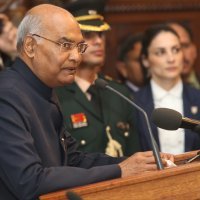 Kolinda Grabar Kitarović i Ram Nath Kovind na Hrvatsko-indijskom poslovnom forumu