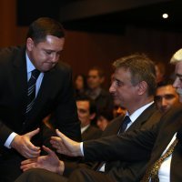 Andrija Mikulić, Tomislav Karamarko i Milan Kovač 2012.