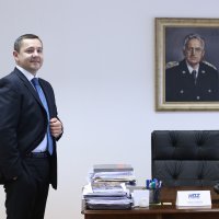 Andrija Mikulić u središnjici zagrebačkoga HDZ-a 2014.