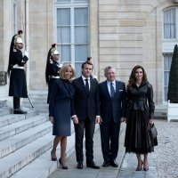 Brigitte Macron i jordanska kraljica Rania
