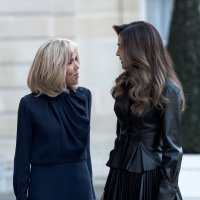 Brigitte Macron i jordanska kraljica Rania
