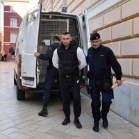 Privođenje Darka Kovačevića Daruvarca nakon sukoba u zadarskom kafiću