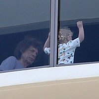 Mick Jagger s partnericom Melanie Hamrick i sinom Deverauxom (6)