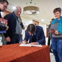 Zlatko Dalić i Ćiro Blažević na promociji knjige 'Rusija naših snova'