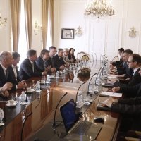 Sastanak Maksima Poletaeva i uprave Fortenove s premijerom Andrejom Plenkovićem i ministrima