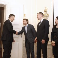 Sastanak Maksima Poletaeva i uprave Fortenove s premijerom Andrejom Plenkovićem i ministrima