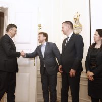 Sastanak Maksima Poletaeva i uprave Fortenove s premijerom Andrejom Plenkovićem i ministrima