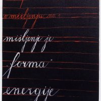 Dimitrije Bašičević Mangelos, Manifest o mišljenju no 1, c. 1977-1978