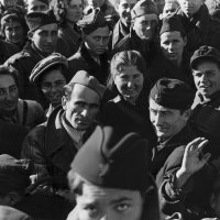 Omladinska delegacija Druge proleterske divizije za Prvi kongres USAOJ-a na putu Livno – Glamoč 22. prosinca 1942.
