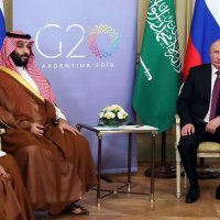 Saudijski krunski princ Mohamed bin Salman i ruski predsjednik Vladimir Putin