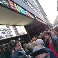 Prosvjed ispred Kina Europa