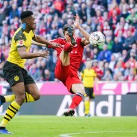 FC Bayern (Robert Lewandowski) - Borussia Dortmund (Axel Zagadou)