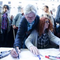 Okupljanje građana u znak podrške Kinu Europa