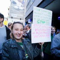 Okupljanje građana u znak podrške Kinu Europa