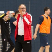 Trening hrvatske rukometne reprezentacije u Osijeku - Lino Červar