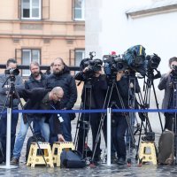 Pripreme uoči ceremonije službenog dočeka kineskog premijera Lija Keqianga ispred Banskih dvora