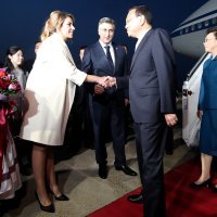 Li Keqiang sa suprugom  Cheng Hong u Zagrebu