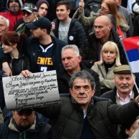 Beograd: Ispred Narodne skupštine započeo prosvjed "Svi kao jedan - 1 od 5 milijuna"