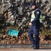 Prevrnuti kamion na autocesti A1