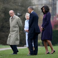 Barack i Michelle Obama, kraljica Elizabeta II i princ Philip