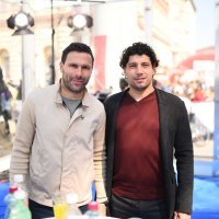 Bivši nogometaši Jerko Leko i Mario Carević