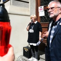 Prosvjed radnika Hrvatskog zavoda za mirovinsko osiguranje