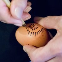 Jaja ukrašena tehnikom penganja