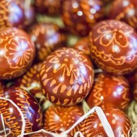 Jaja ukrašena tehnikom penganja